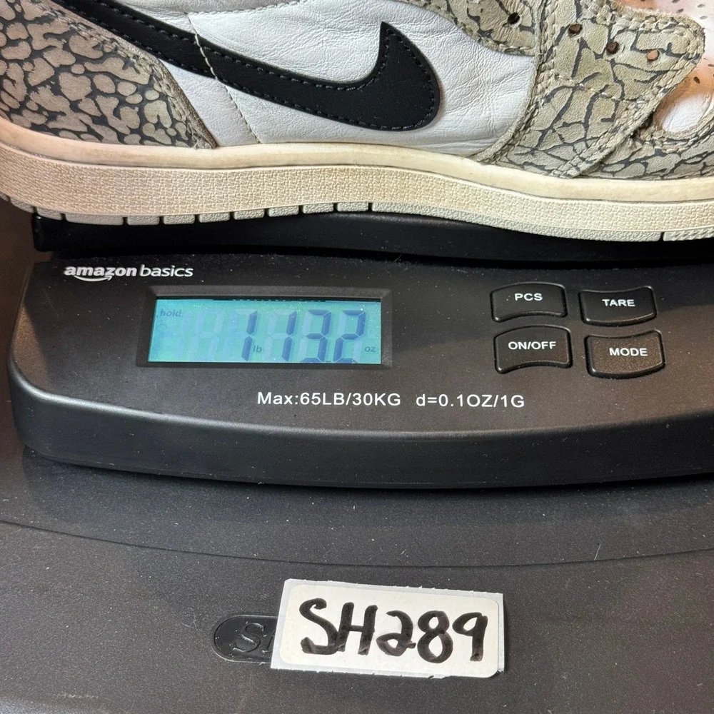 Nike Air Jordan 1 Retro High White Cement Kids 7 White DZ5485-052
